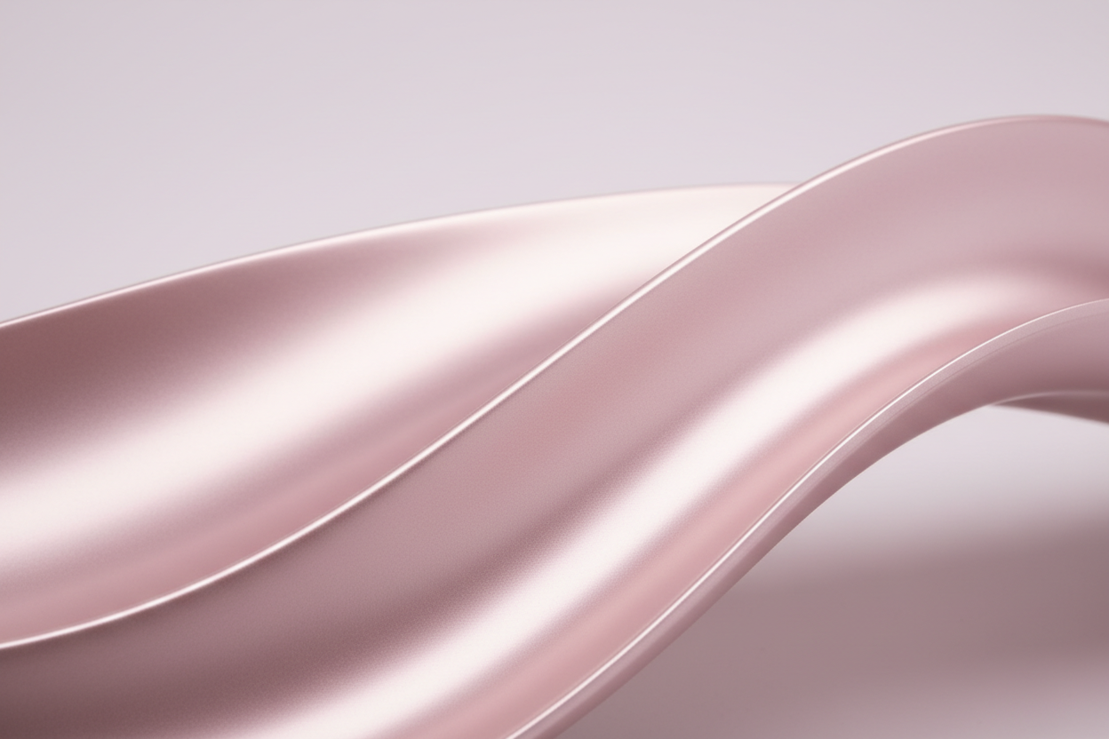 Metallic light pink